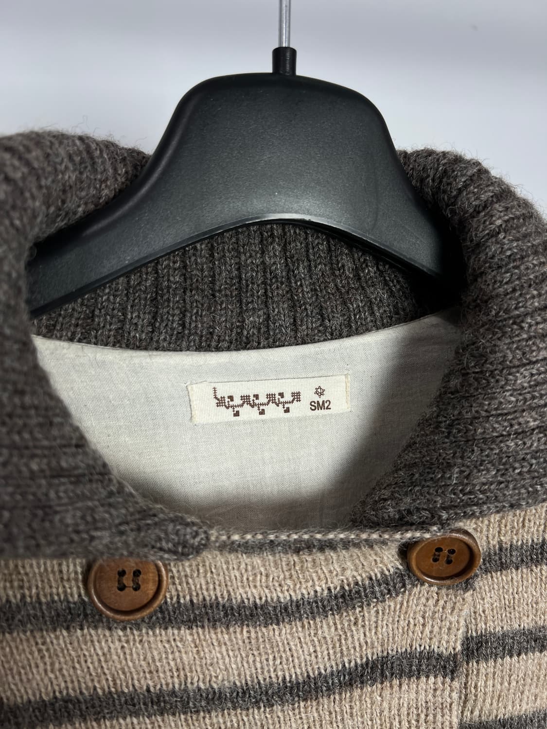 SM2 스트라이프 울 니트 가디건  상품이미지3