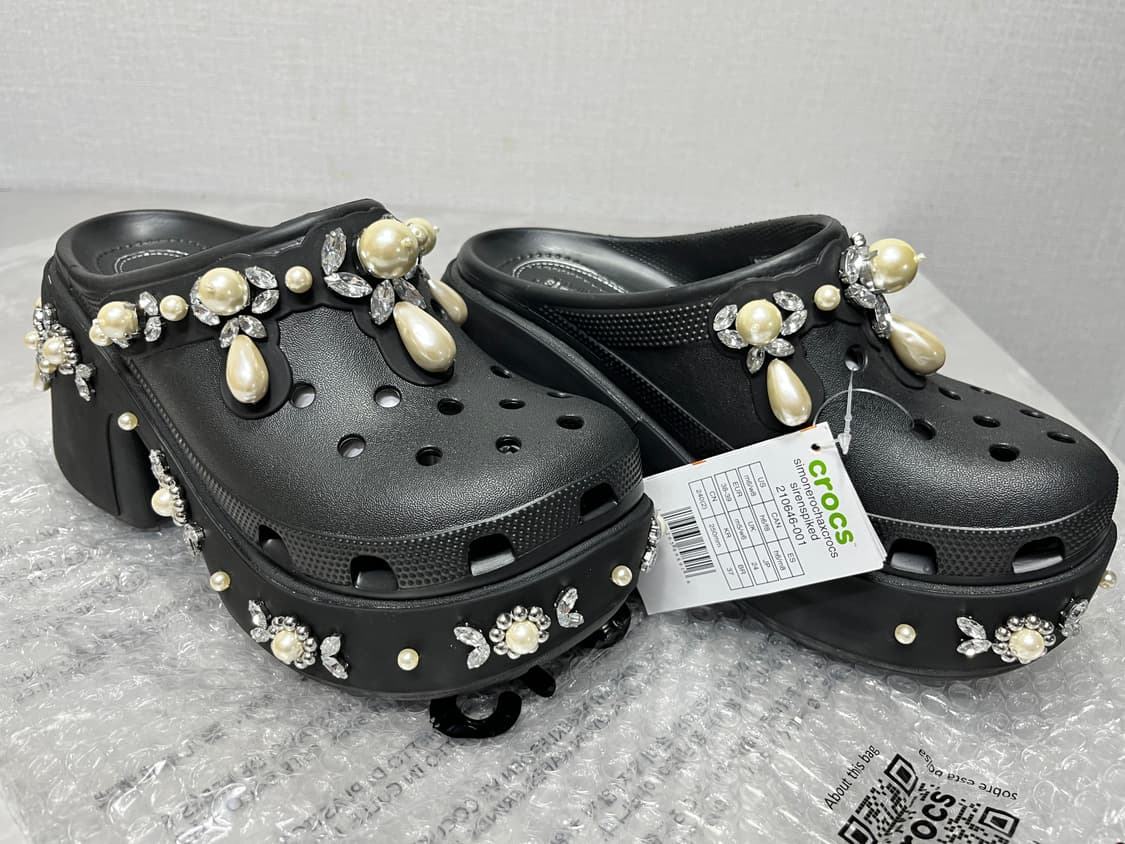 크록스 +시몬로샤 뮬 38사이즈 새상품 상품이미지5