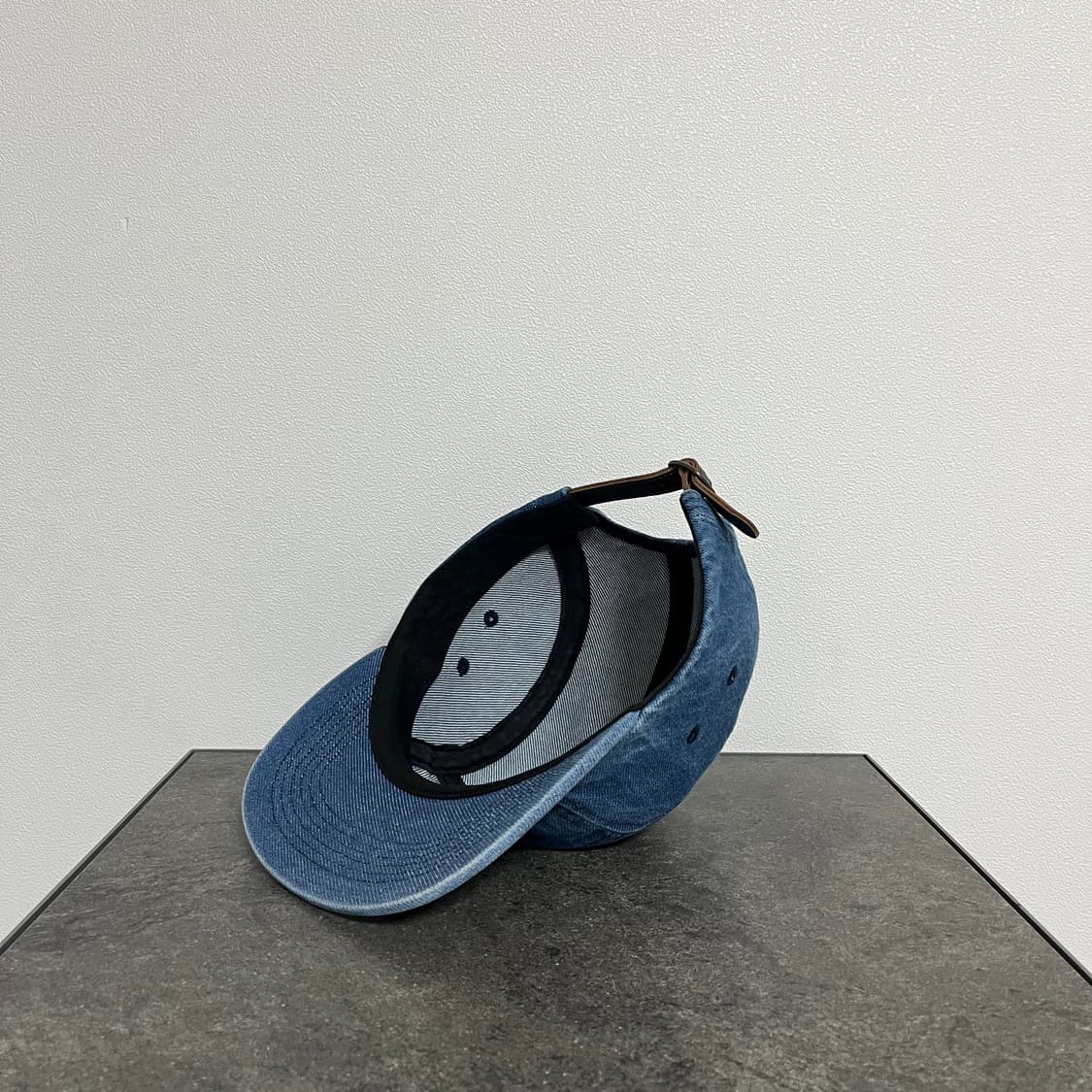 슈프림 워시드 데님 박스로고 캠프캡 모자 상품이미지6