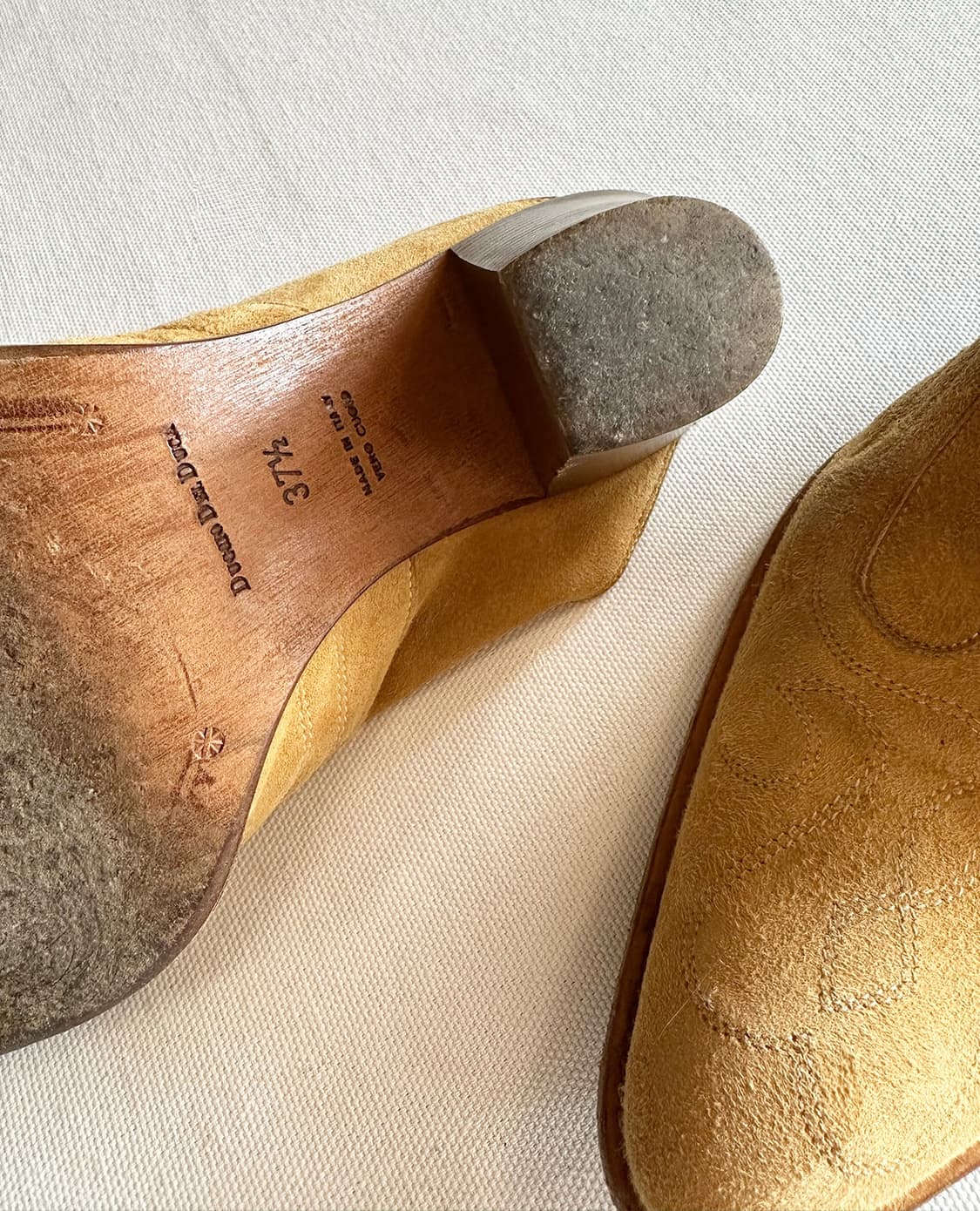 DUCCIO DEL DUCA suede mules 240 상품이미지7