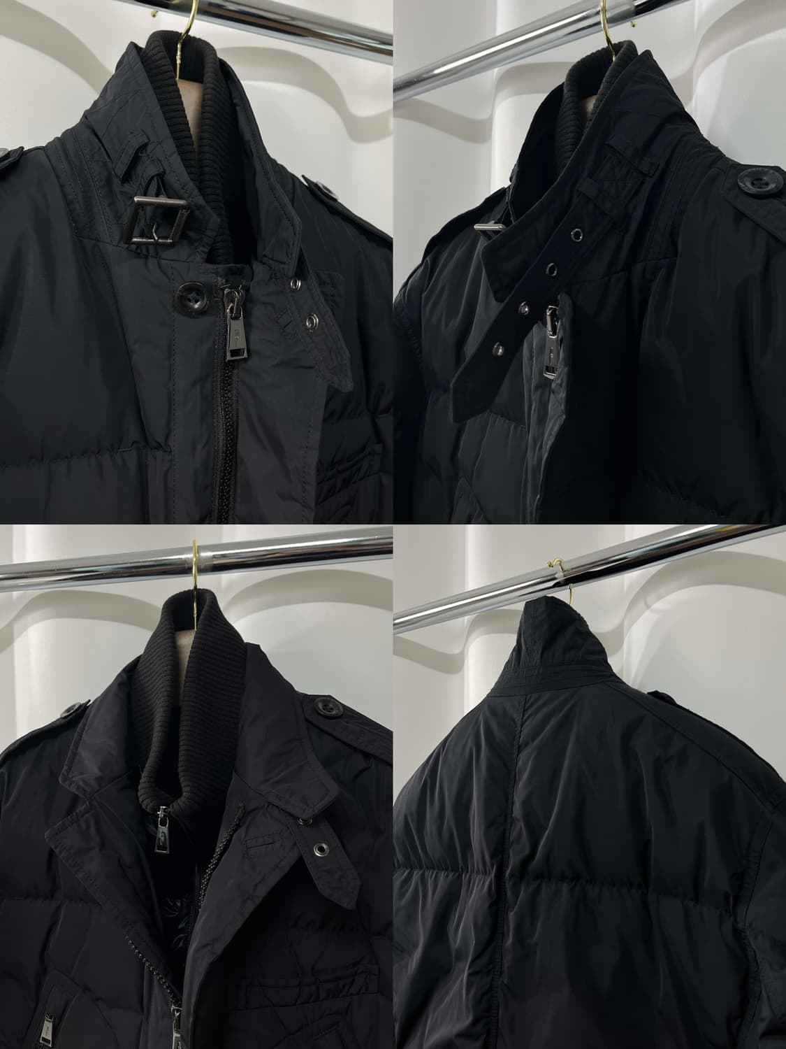 폴로 랄프로렌 블랙 유틸리티 모호크 패디드 다운 필드 자켓 상품이미지7