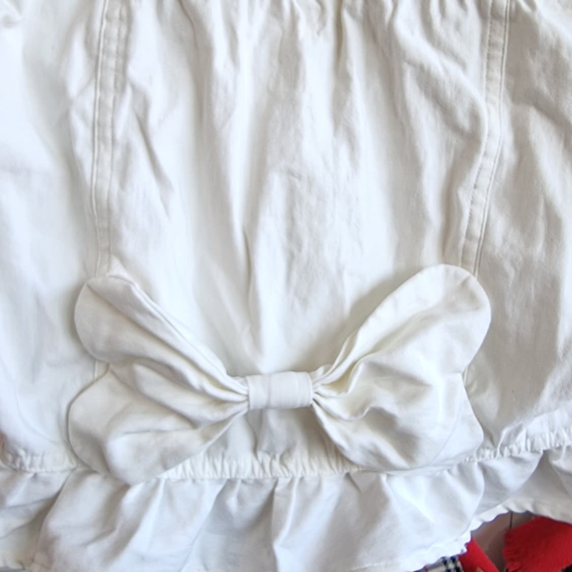 (디어리) 화이트 프릴 볼레로 자켓 상품이미지7