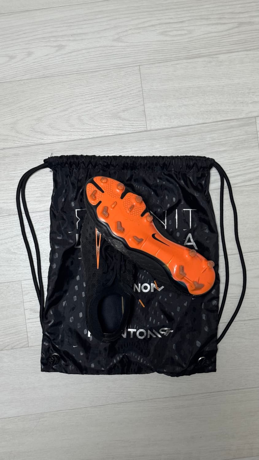 나이키 팬텀 울트라 베놈 FG [블랙/브라이트 시트러스] 상품이미지3