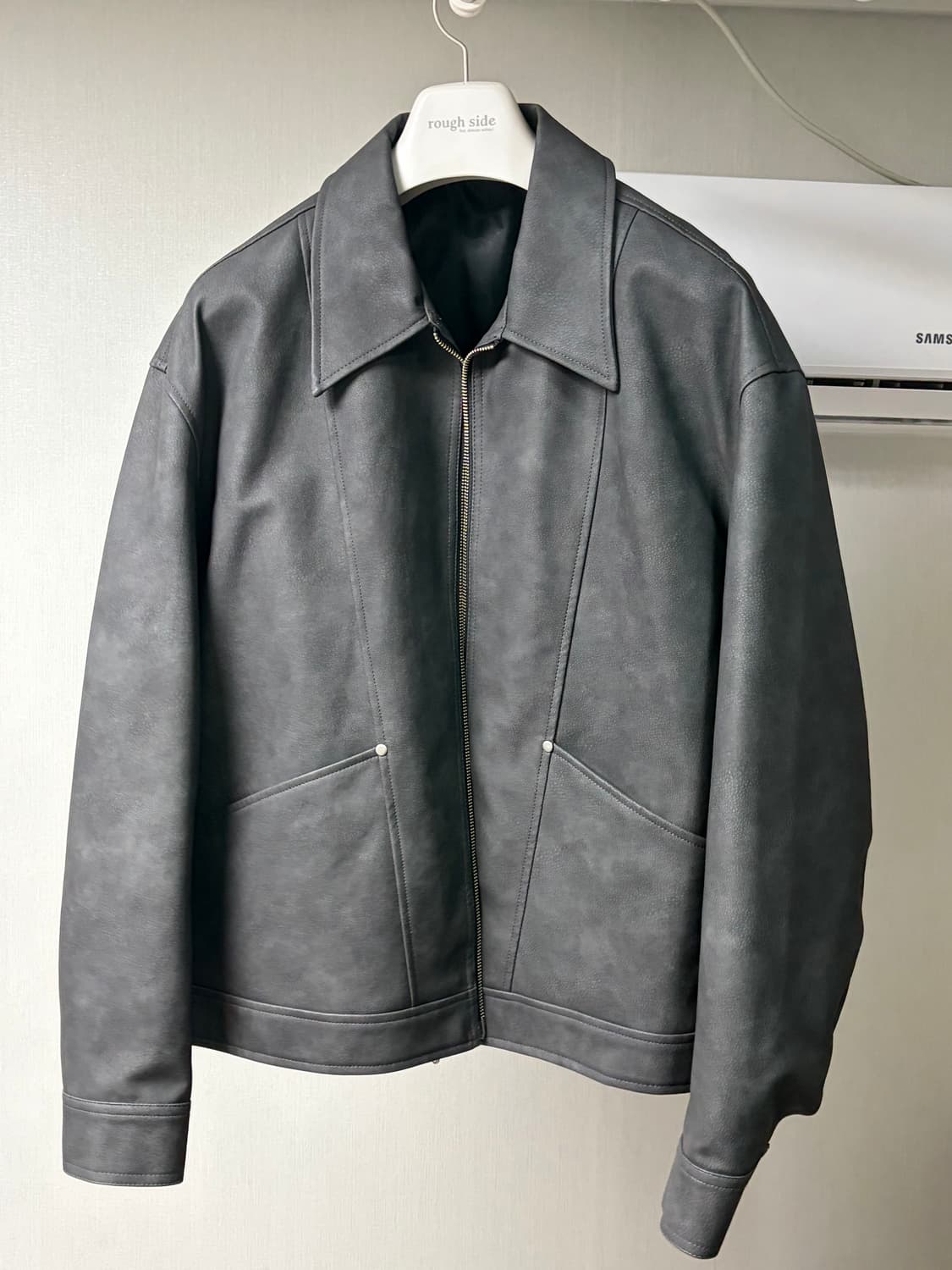 에잇세컨즈 가죽 자켓 XL 상품이미지1