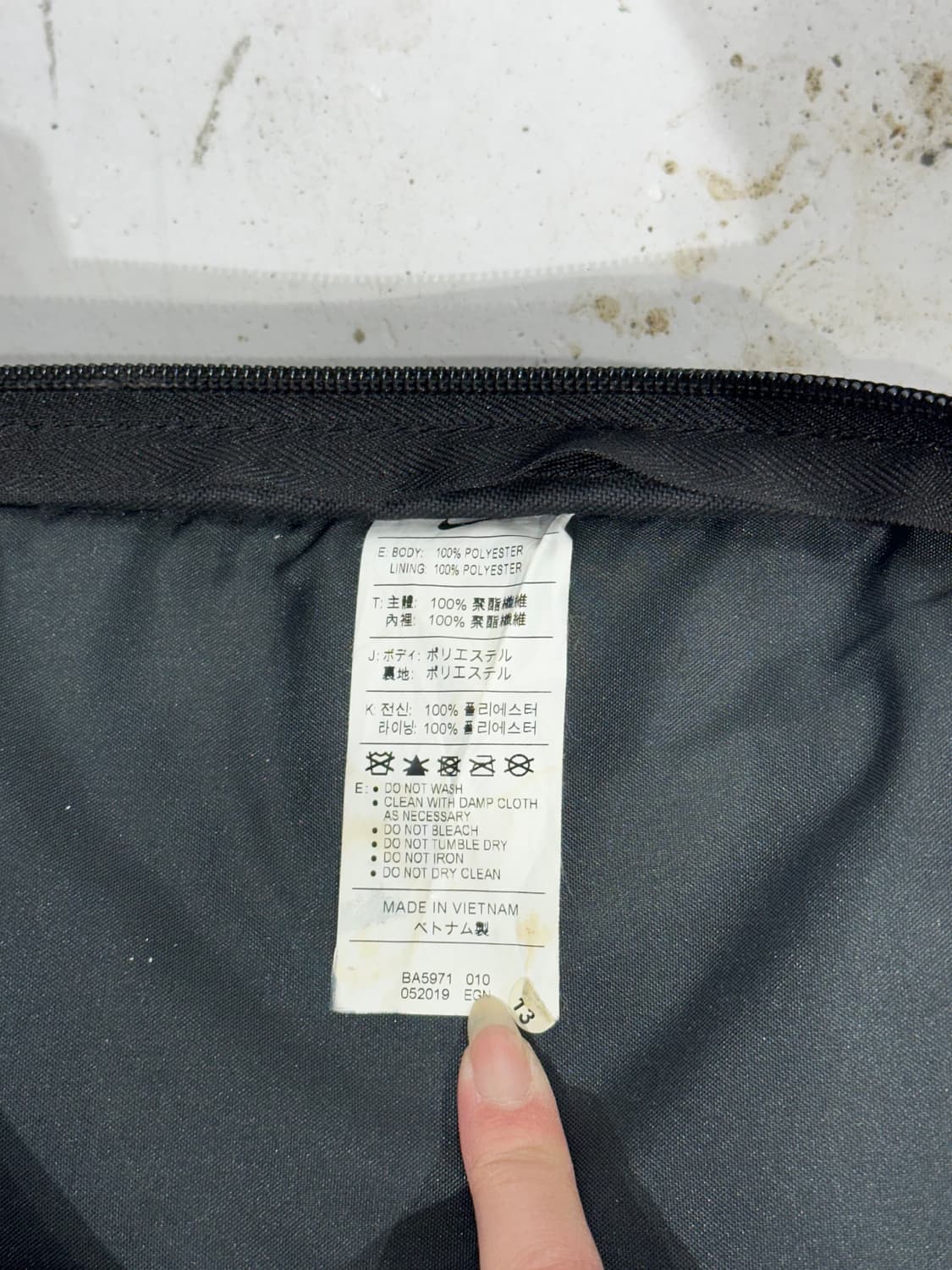 나이키 블랙 스케이트 보드 백팩 가방  상품이미지6