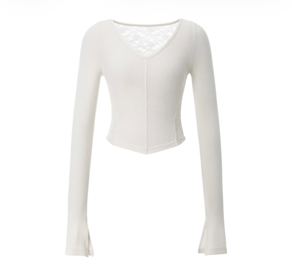 새상품 쓰리타임즈 아리아나 티 크림 Threetimes Ariana T 상품이미지1