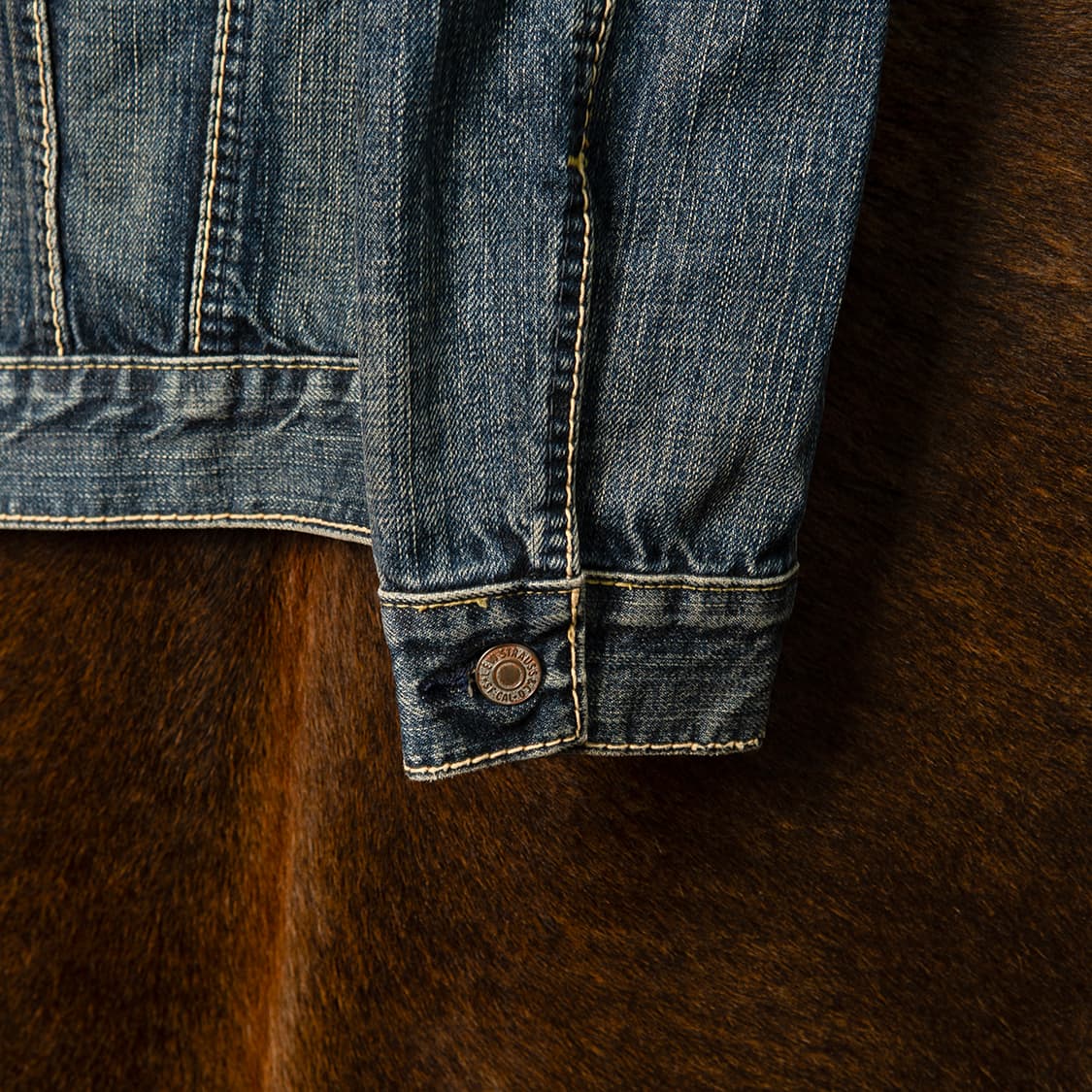 [98] 00s 리바이스 레드룹 새들스티치 데님 트러커 자켓  상품이미지3