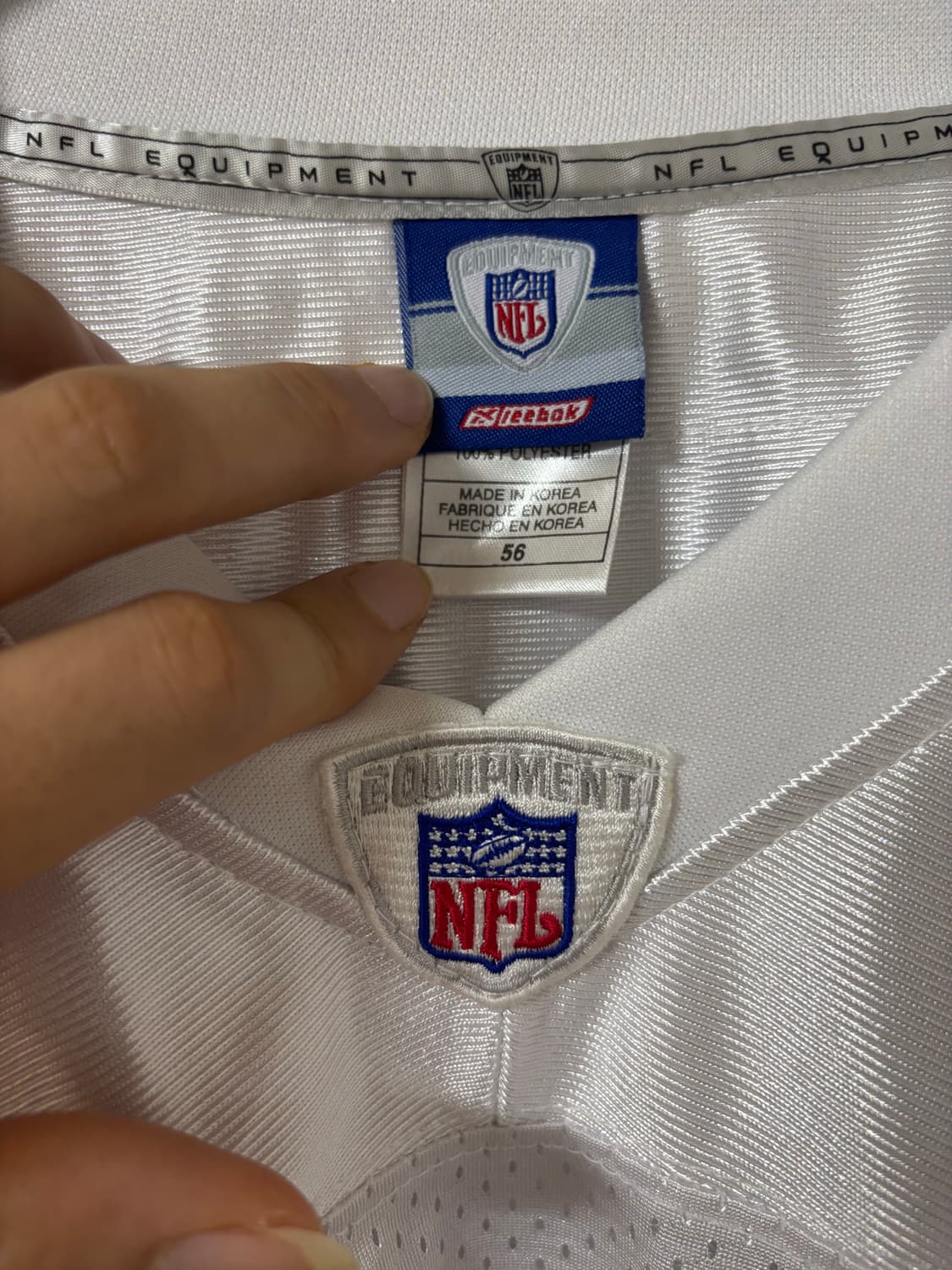 리복 NFL 뉴욕 제츠 화이트 유니폼 상품이미지3