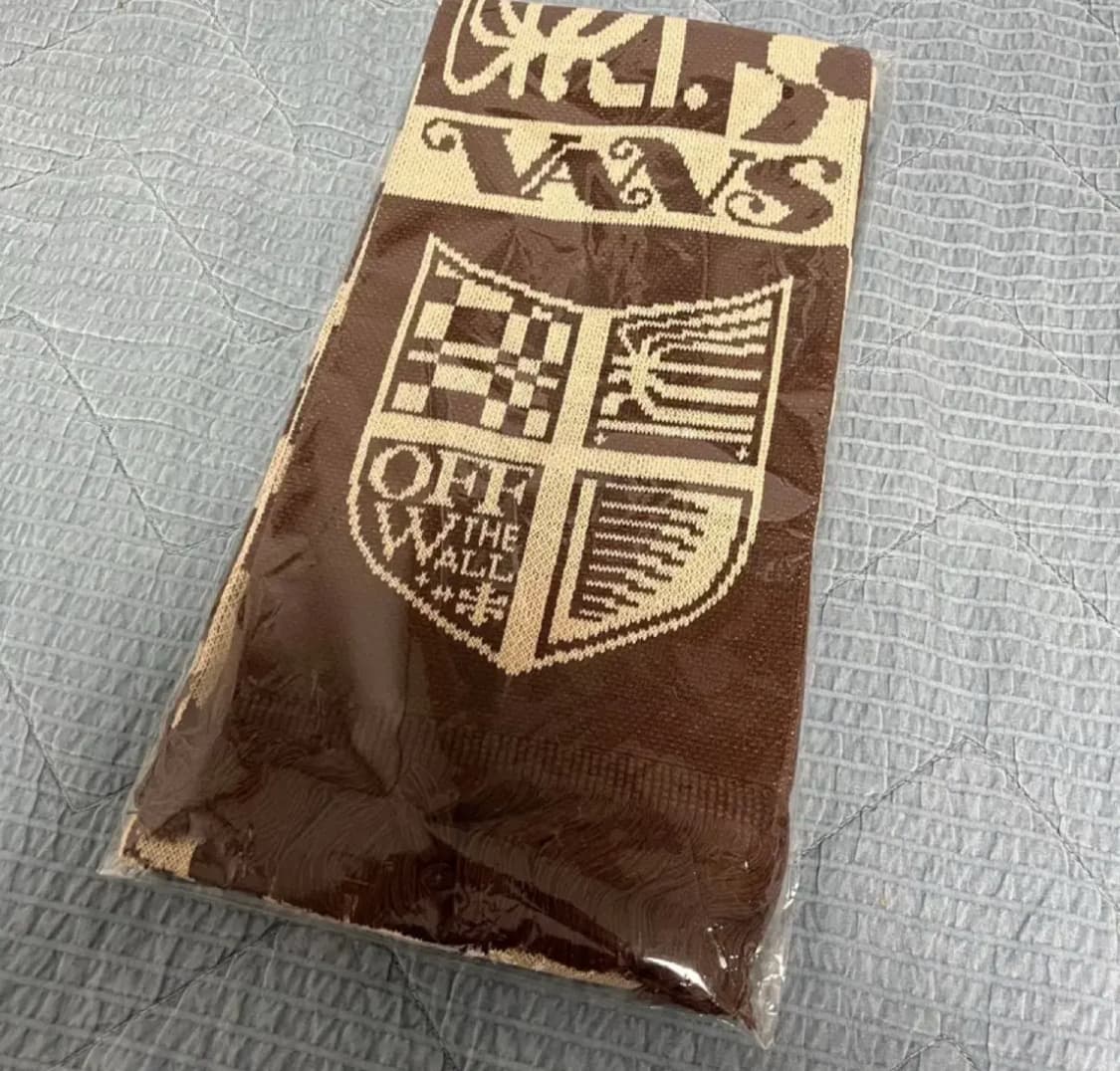 반스x레어버스 성수 콜라보 목도리 머플러 새상품 상품이미지1