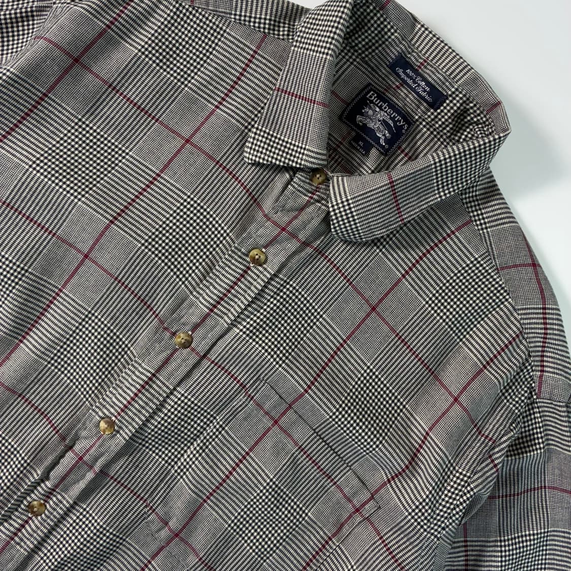 Burberrys  버버리 90,s 코튼 타탄 셔츠 상품이미지3
