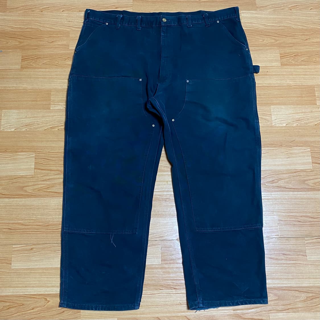 칼하트 B01 BLK 더블니 카펜터 팬츠 48x30 상품이미지1