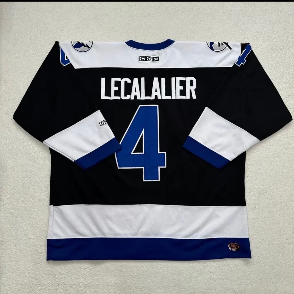 [2XL] CCM NHL 탬파베이 라이트닝 00s 하키 저지 상품이미지7
