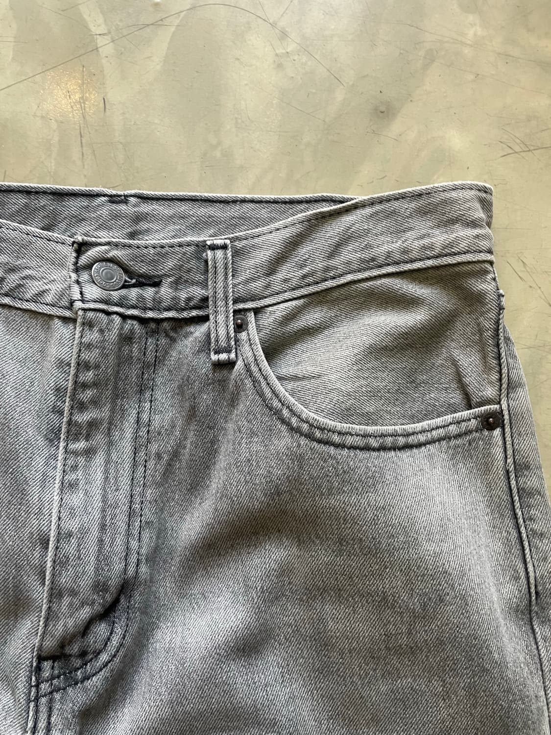 리바이스 578 그레이 데님팬츠 32x32 상품이미지4