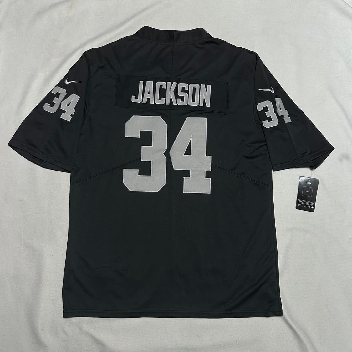 XL 나이키 NFL 레이더스 보 잭슨 블랙 져지 상품이미지2