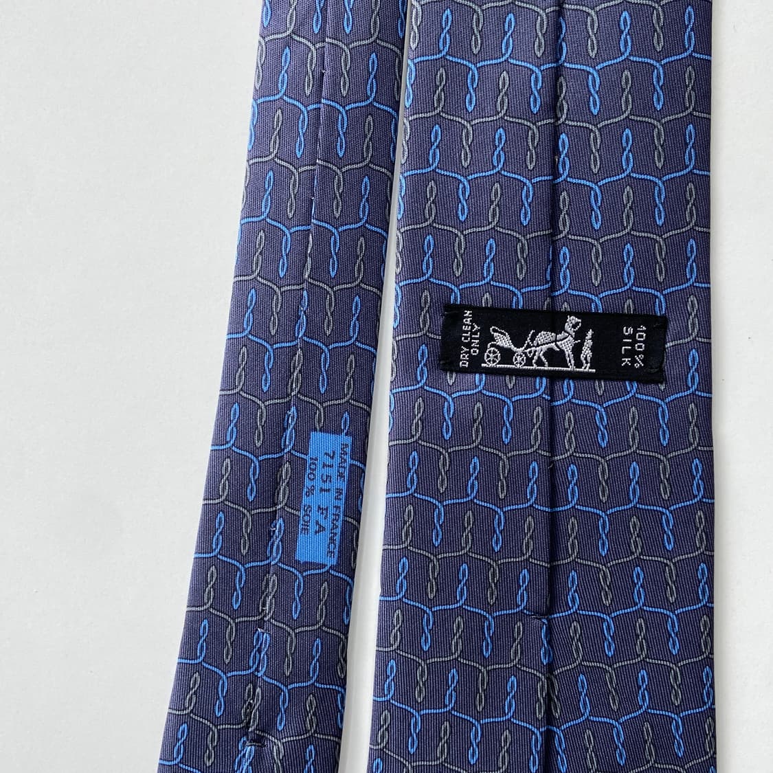 에르메스 명품 정품넥타이(HERMES) 8.3cm 상품이미지6