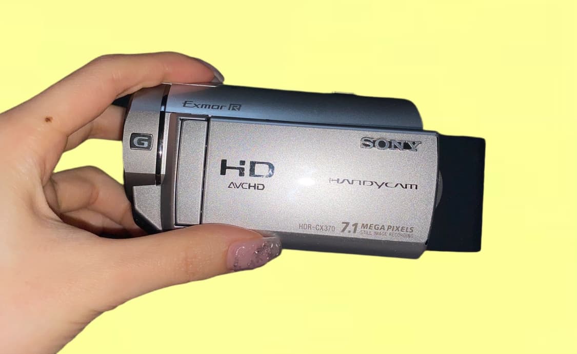 SONY HDR-CX370V 빈티지캠코더 (작례 있음) 상품이미지5