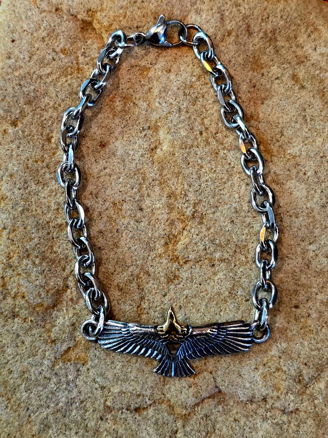 Surgical & silver925 egle bracelet 상품이미지2