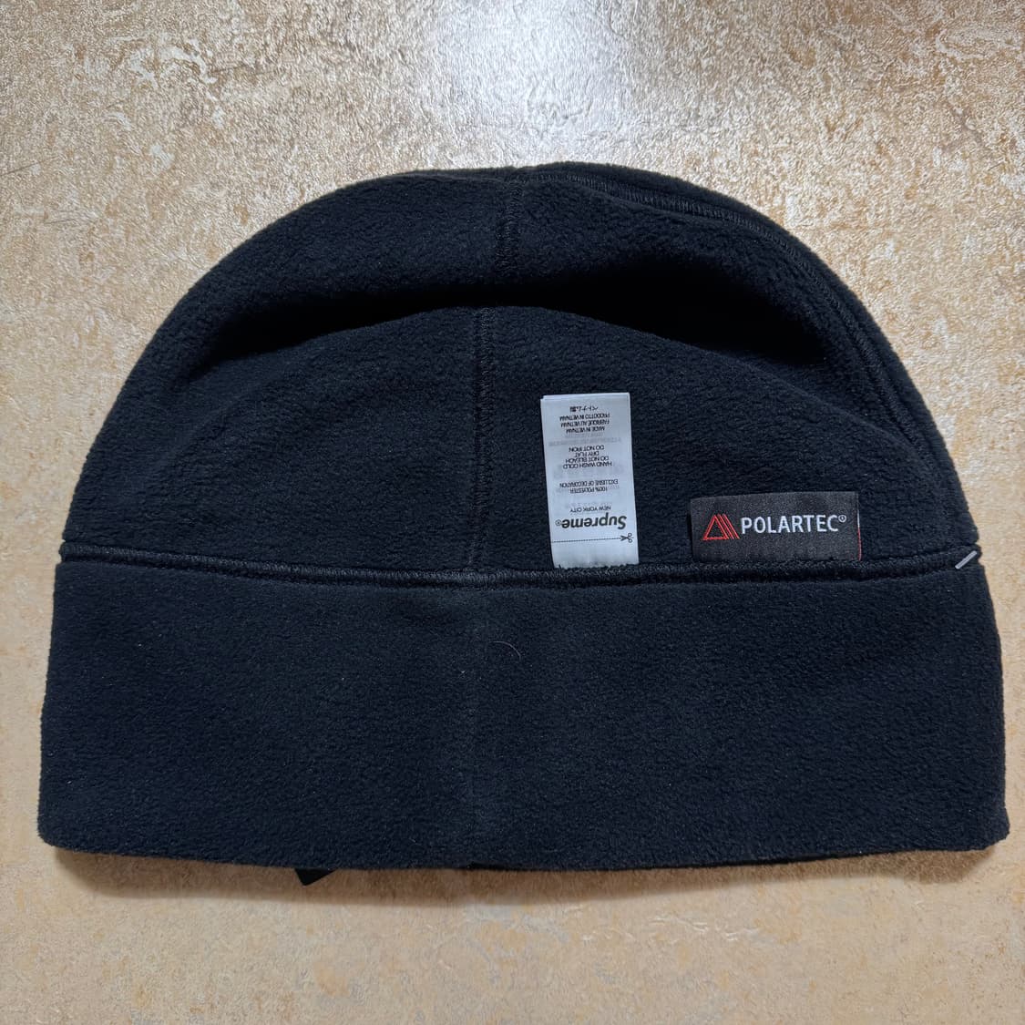 슈프림 폴라텍 비니 블랙 상품이미지3