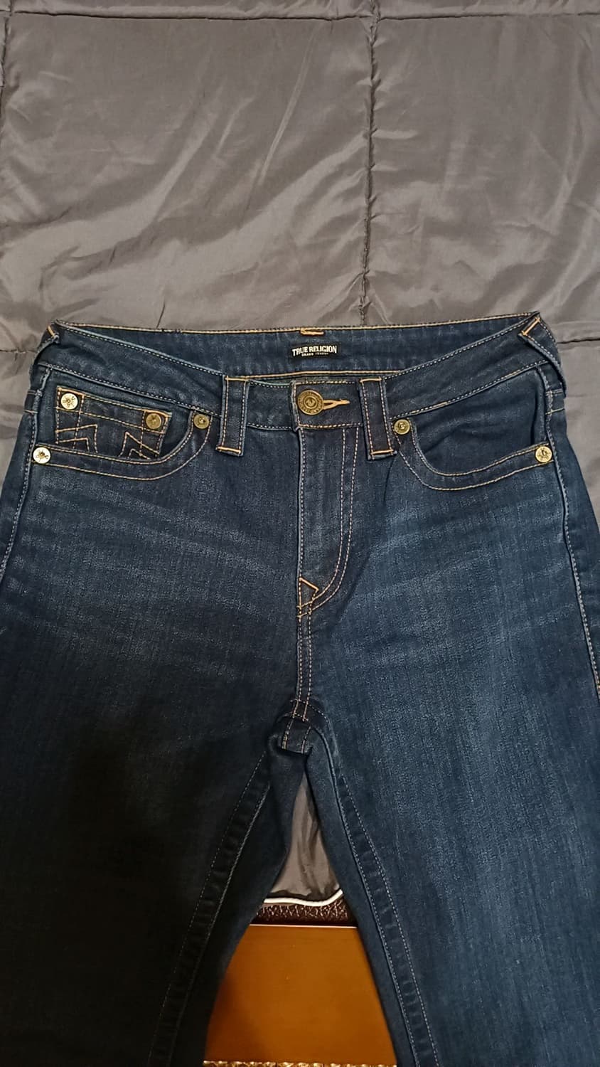 트루릴리전 기모스판청바지 28인치 기장90 상품이미지2