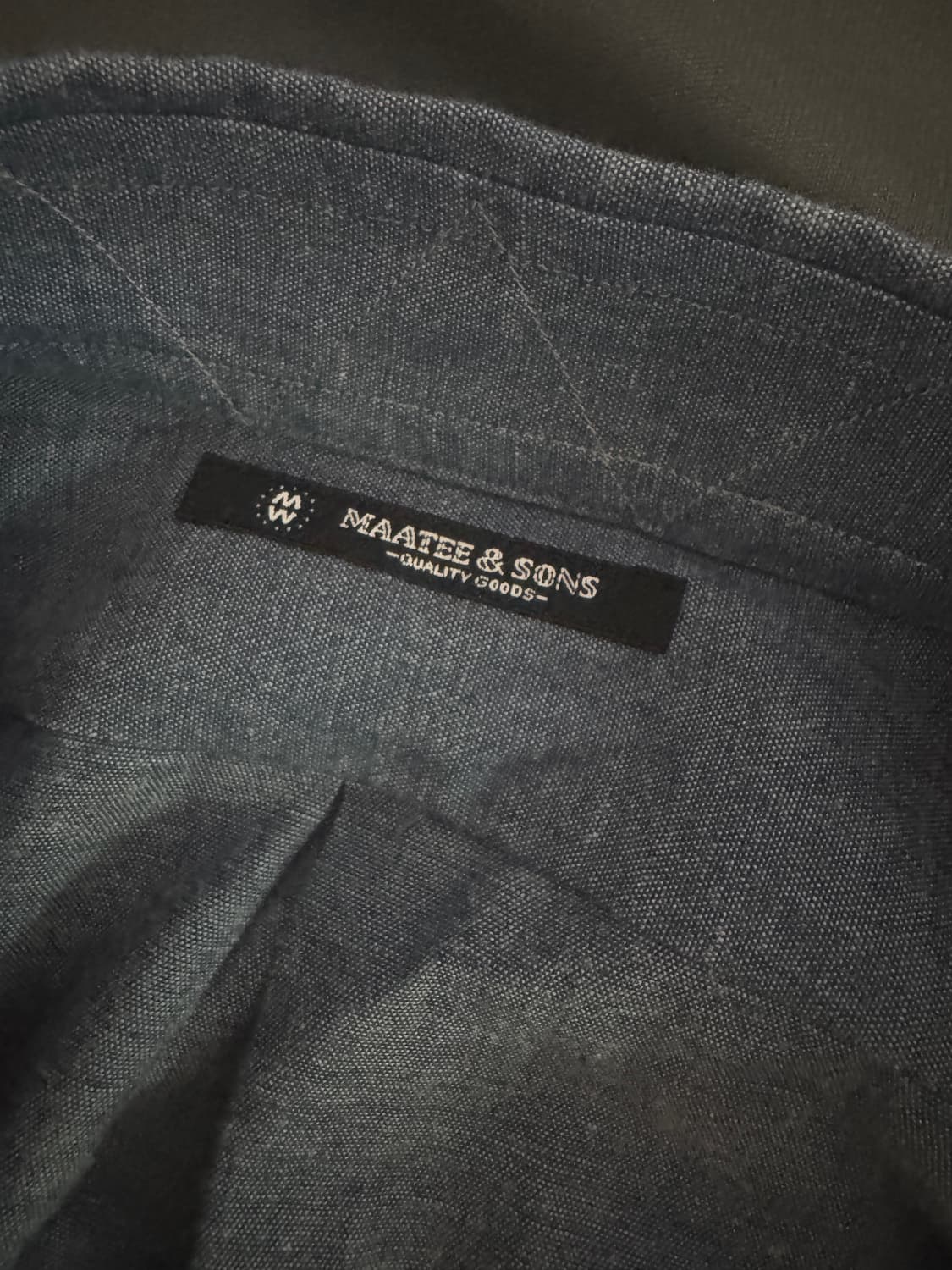 마티앤선즈 Chambray Work Shirt 상품이미지3