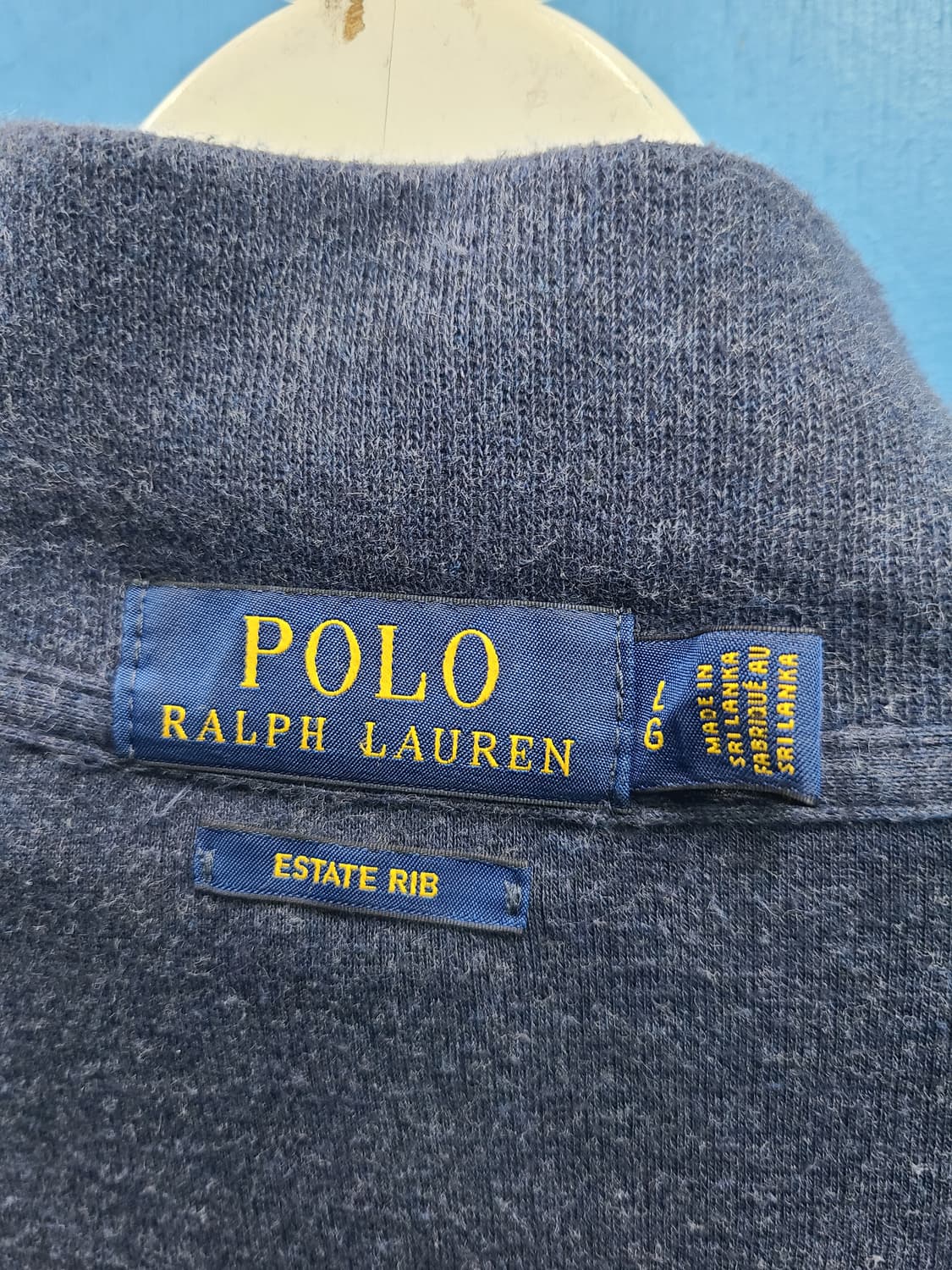 빈티지 폴로 반집업 티셔츠 상품이미지7