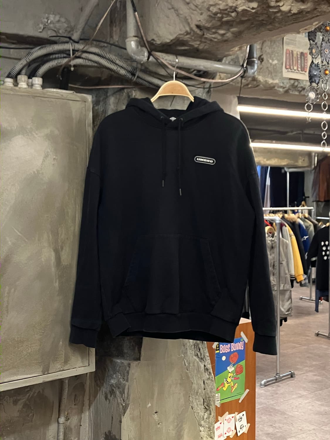 엄브로 후드티 블랙 105  #csz2526 상품이미지1