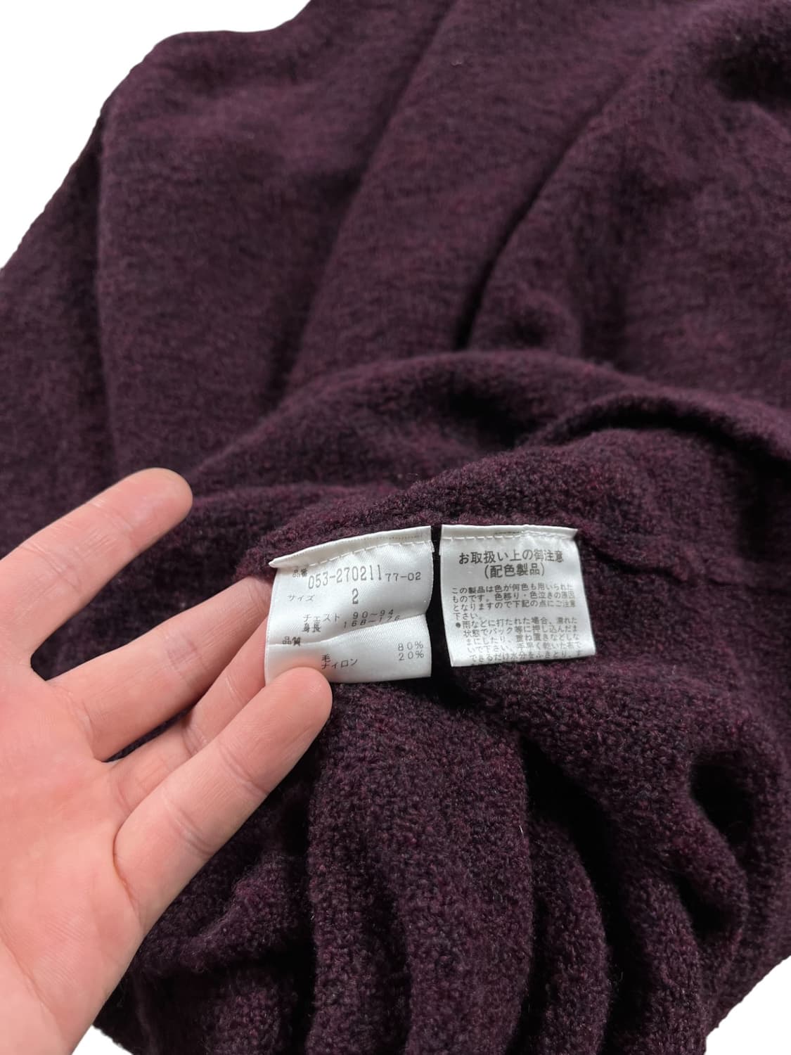 PEARLY GATES 토끼 그래픽 니트  상품이미지5