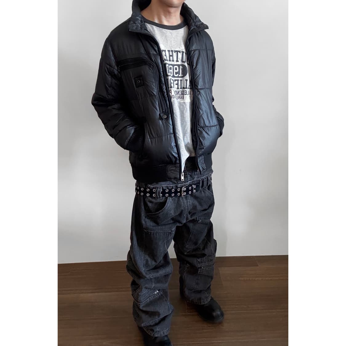 AVIREX Padded Bomber Jacket 상품이미지2