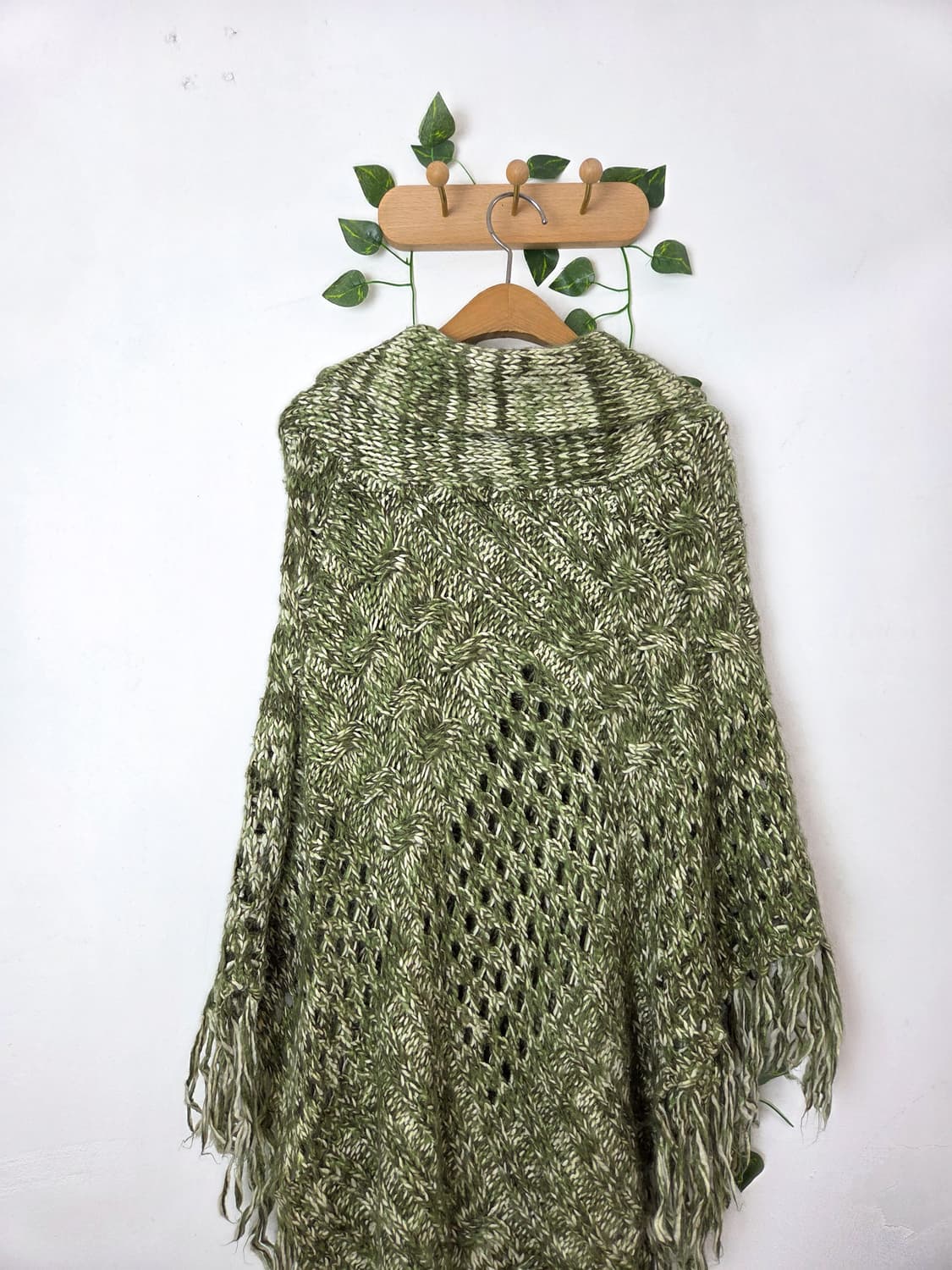 말차라떼 케이프 니트 상품이미지5