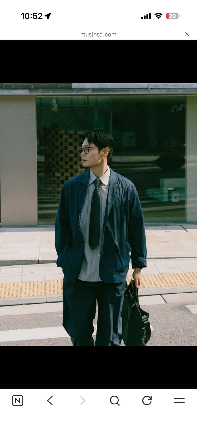 havehad 네이비 서머 이지 클럽 자켓 상품이미지6