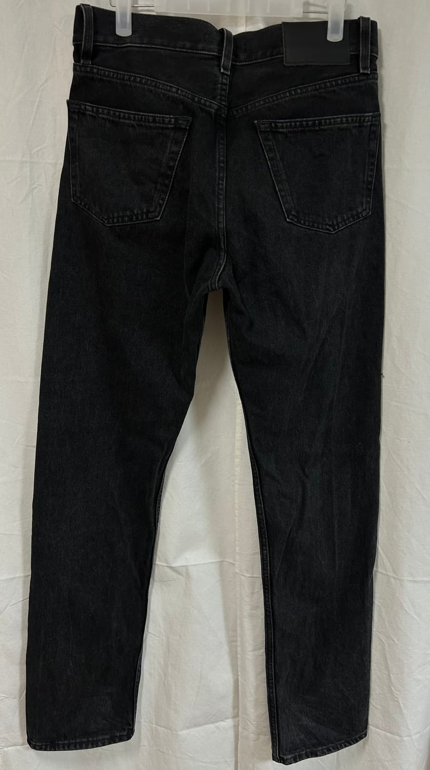 [29X32] 선플라워 스탠다드 데님 워시드 블랙 상품이미지3