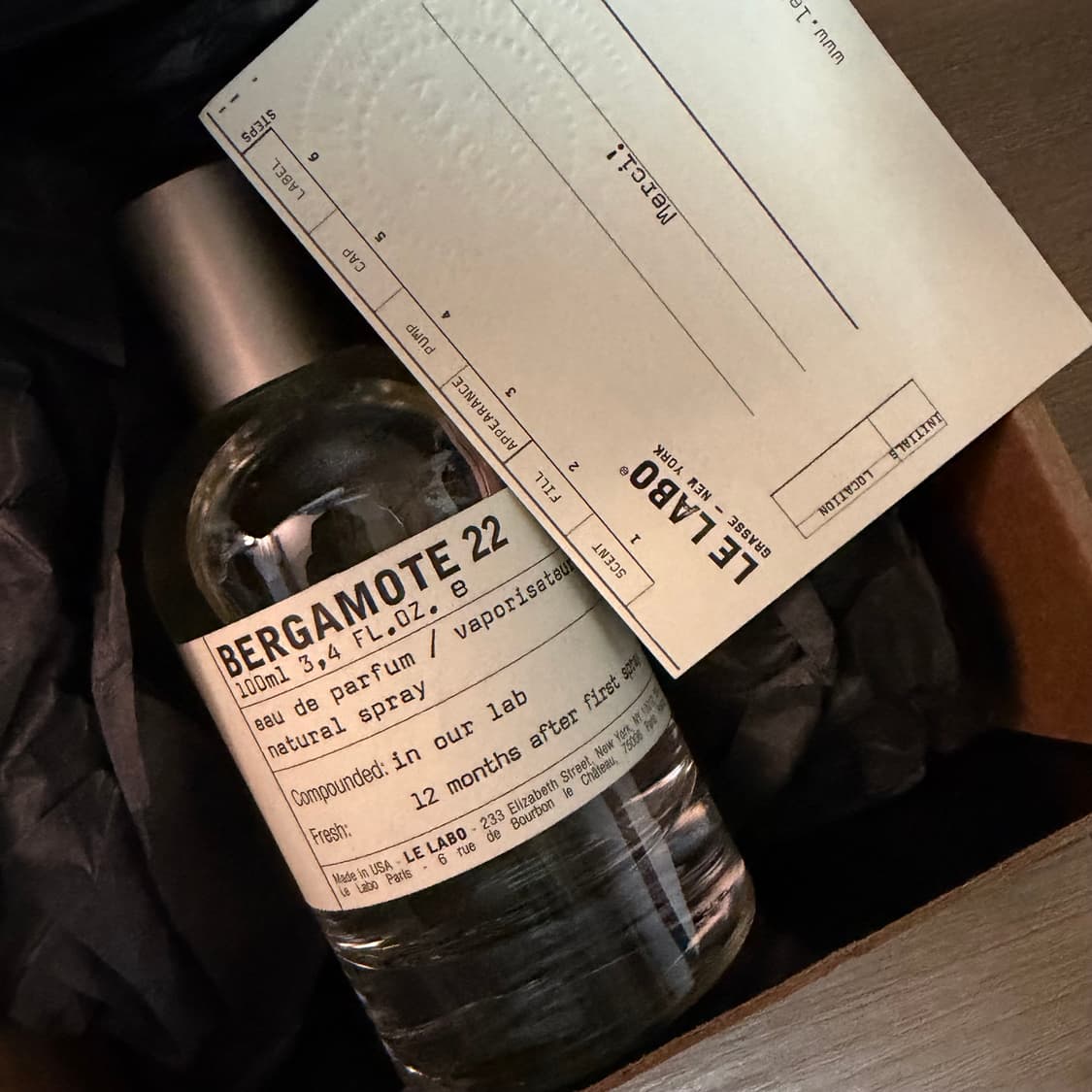 르라보 베르가못 22 오 드 퍼퓸 100ml 상품이미지3