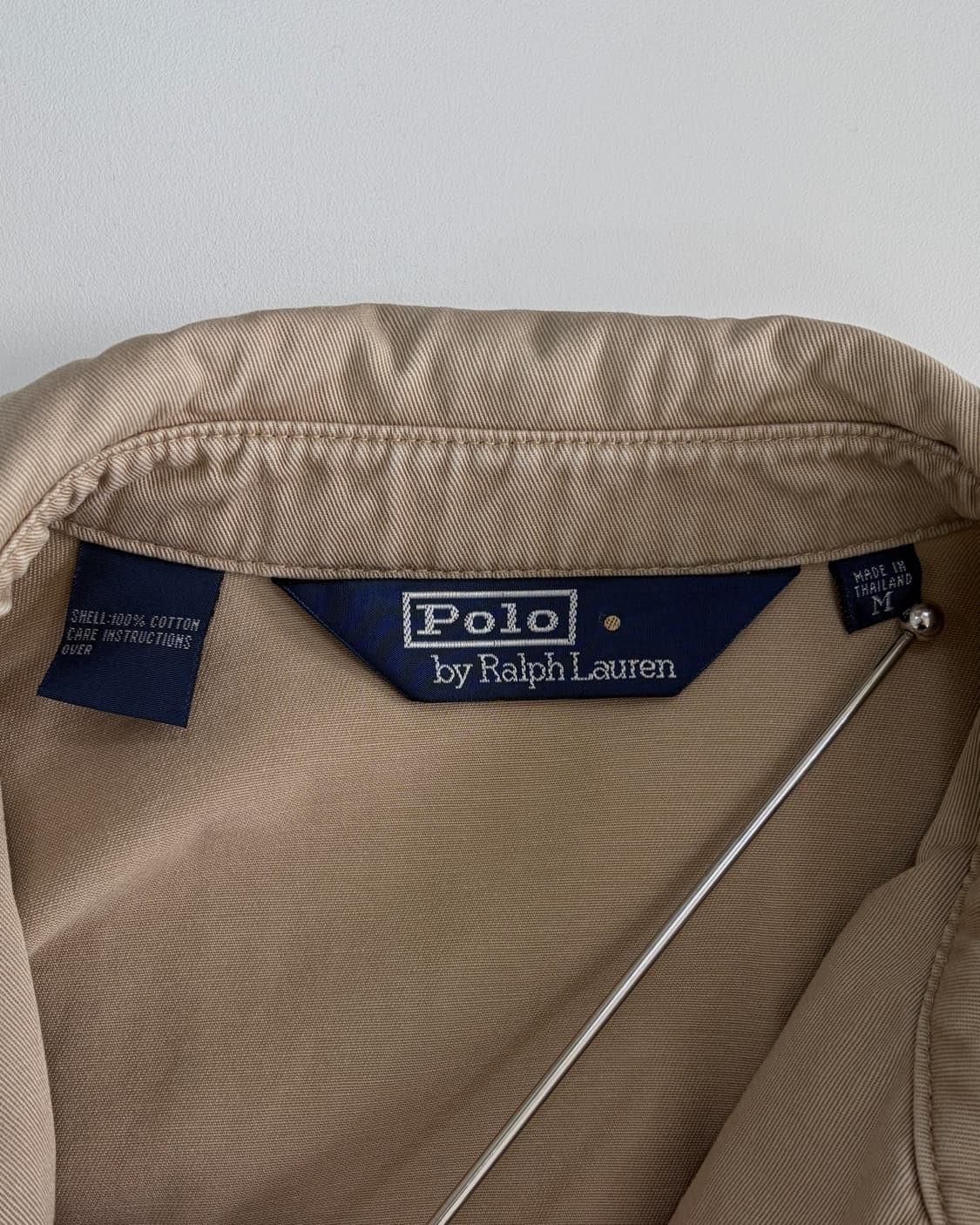 [L]폴로 랄프로렌 베이지 블루종 스윙톱 자켓 상품이미지6