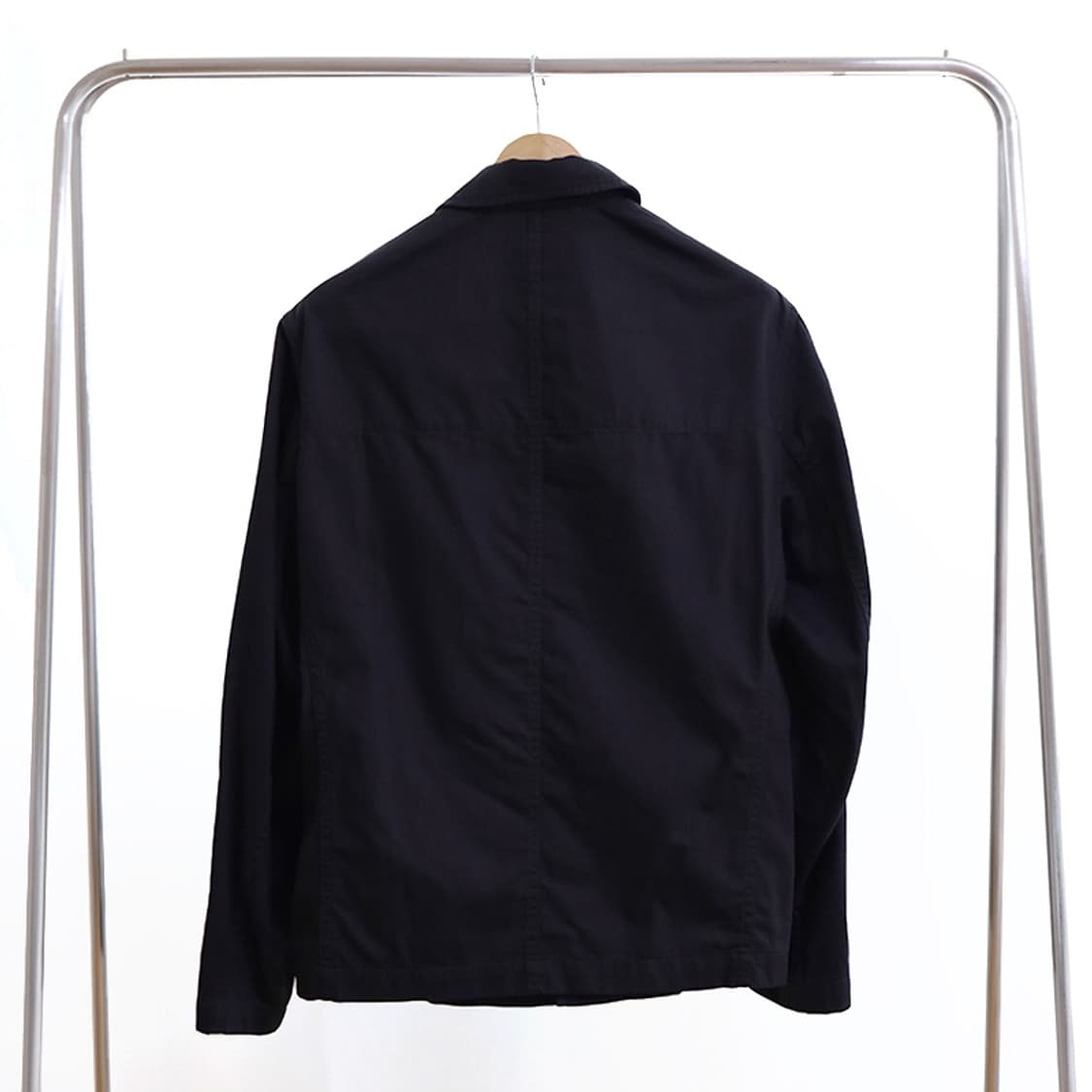 르메르 데님 워크웨어 오버셔츠 블랙 M 상품이미지5