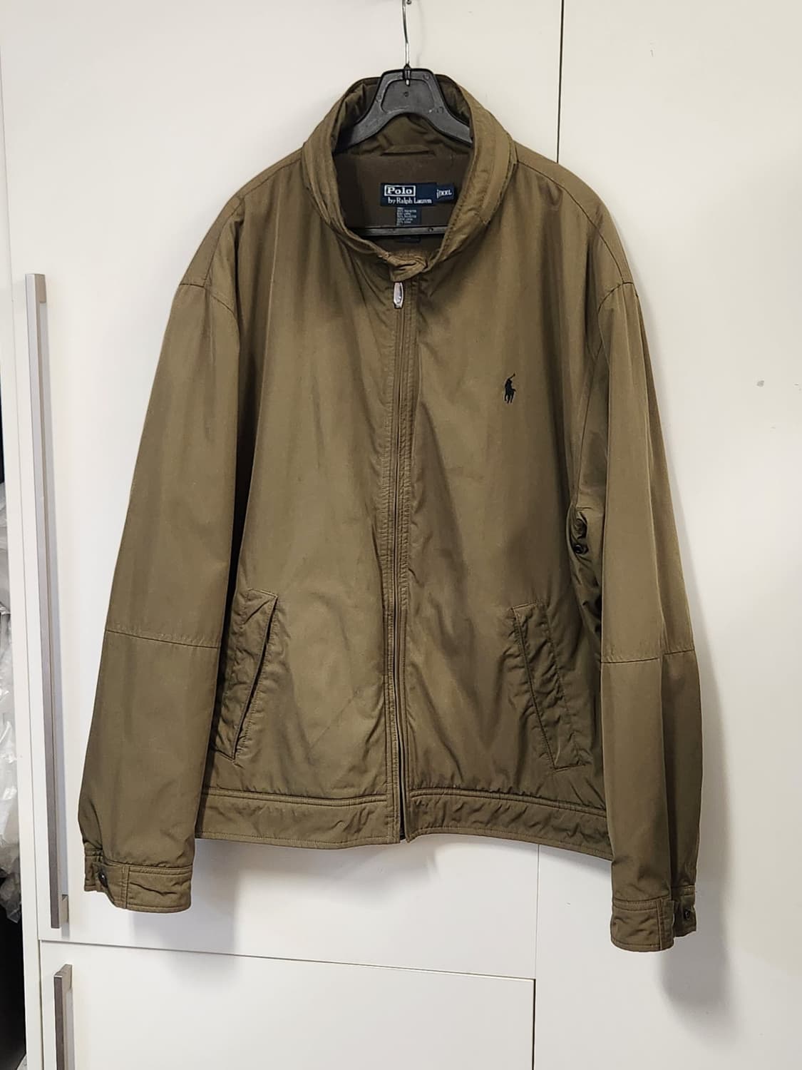 폴로랄프로렌 카키 기모 자켓 2XL 상품이미지1