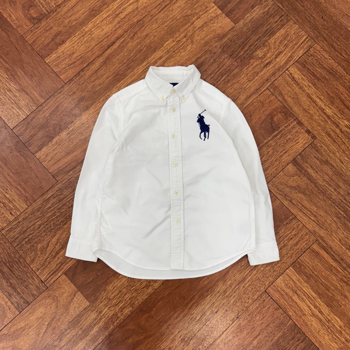 아동용 6 폴로 랄프로렌 빅포니 화이트 남방 셔츠  상품이미지1