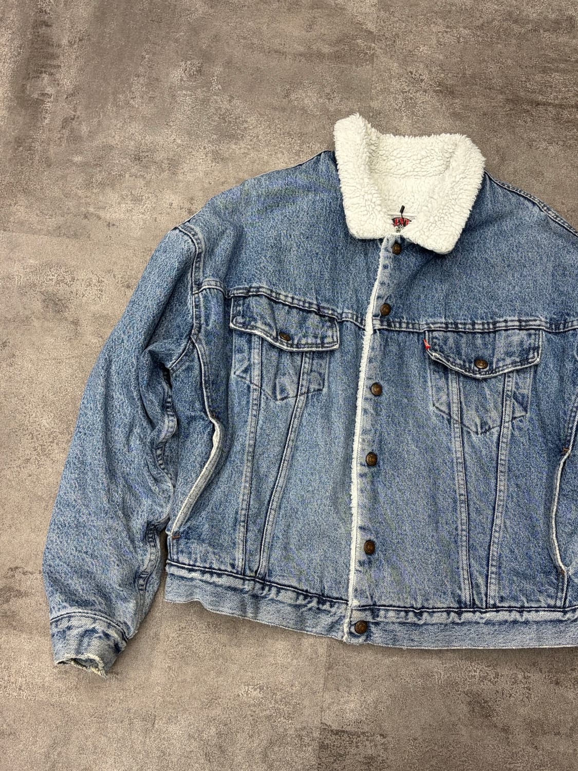90s 리바이스 쉐르파 트러커 자켓 상품이미지2
