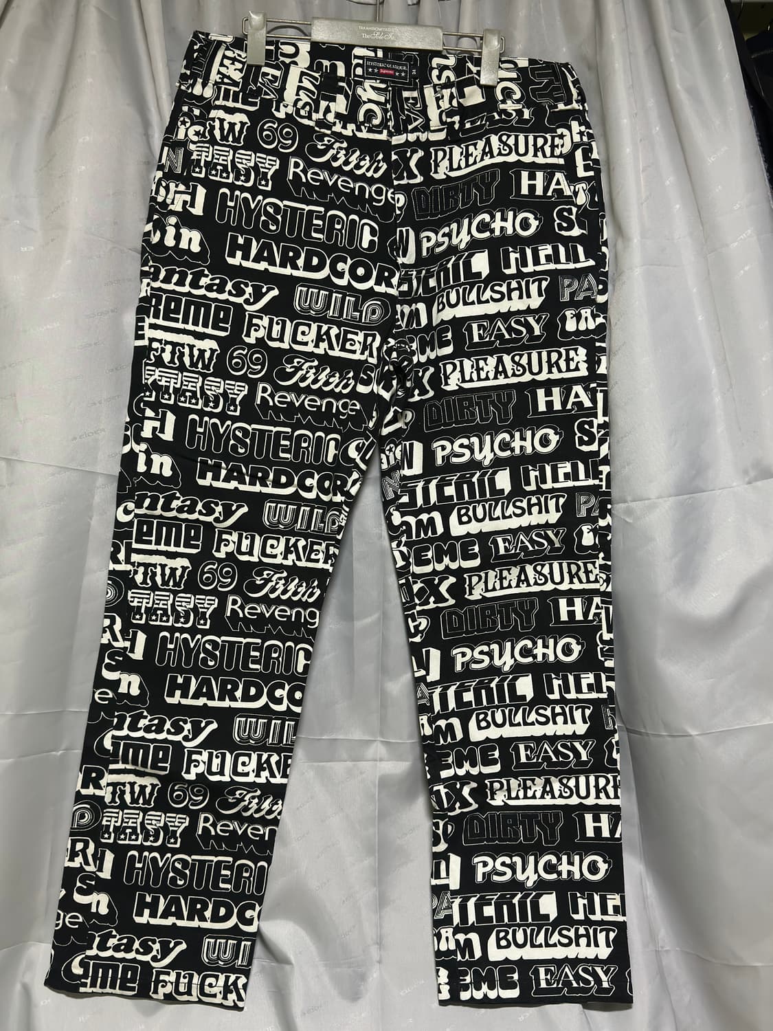 슈프림 히스테릭 글레머 팬츠 상품이미지1