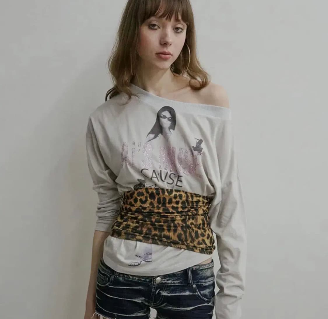 SCULPTOR urban muse tee palegray 상품이미지1