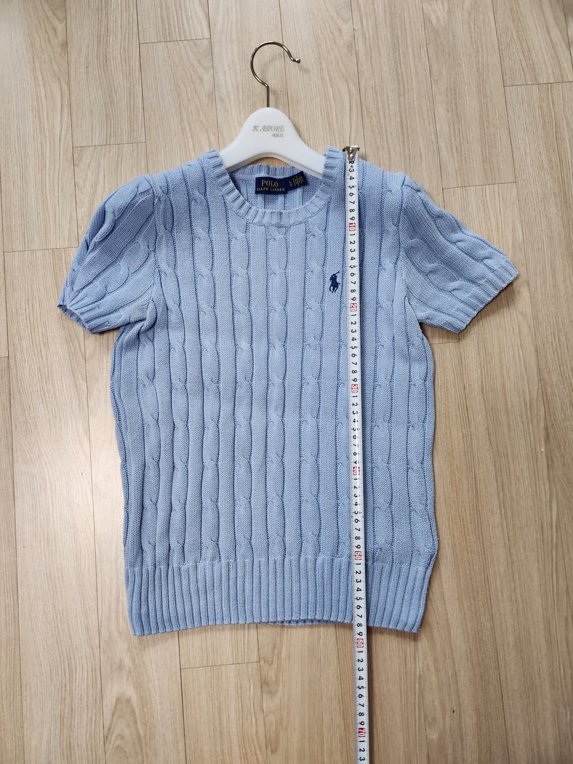 폴로랄프로렌 케이블반팔니트 (L 상품이미지5