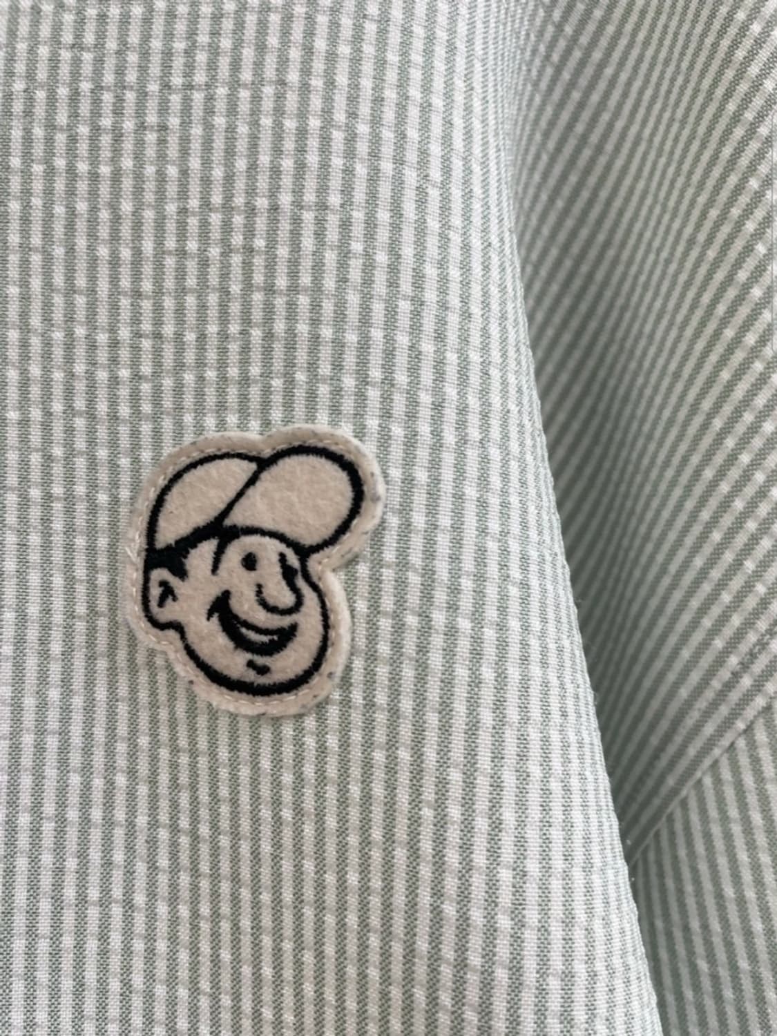 [판매] 이벳필드 시어서커 스트라이프 셔츠 (민트/그린) 상품이미지8