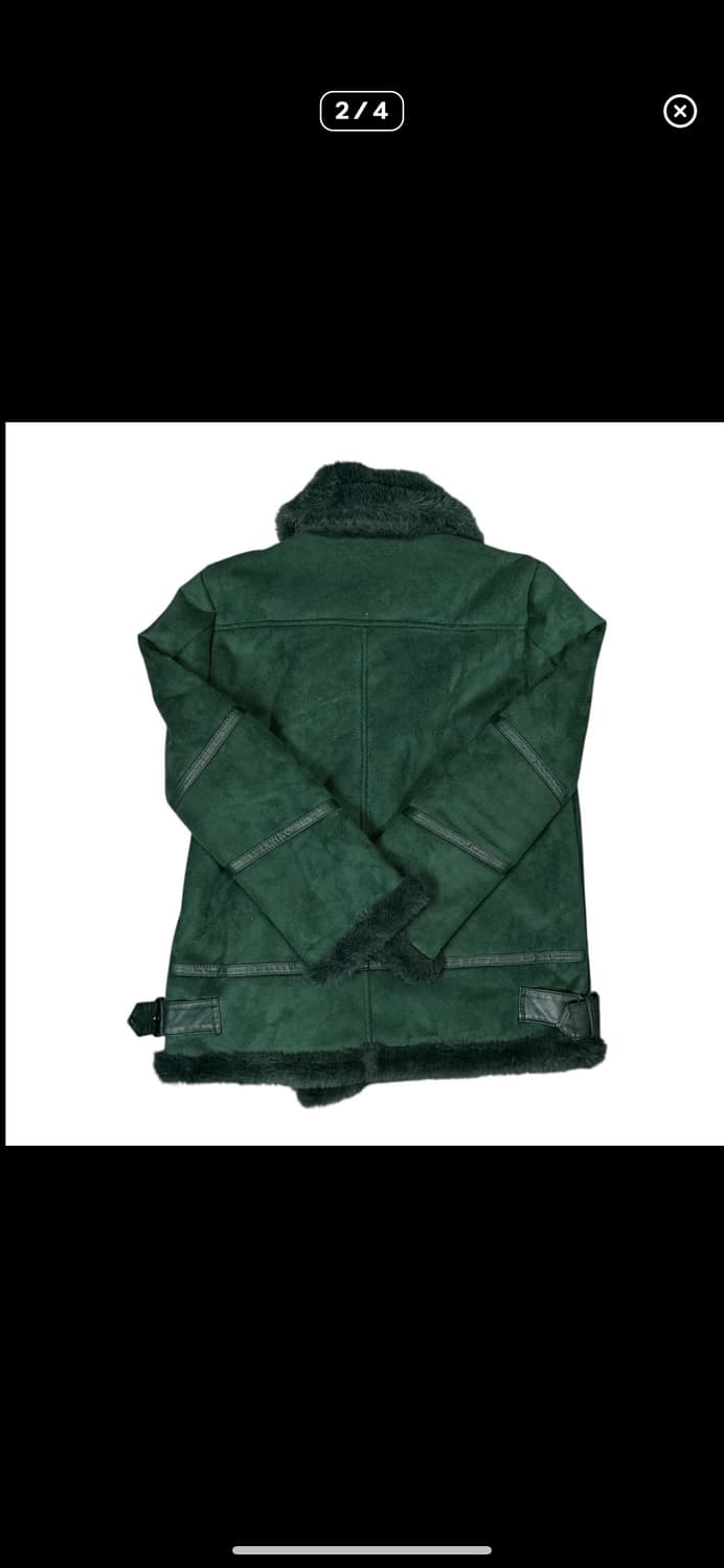 (바배) 보니 알렉스 그린 여성 무스탕 자켓 상품이미지2