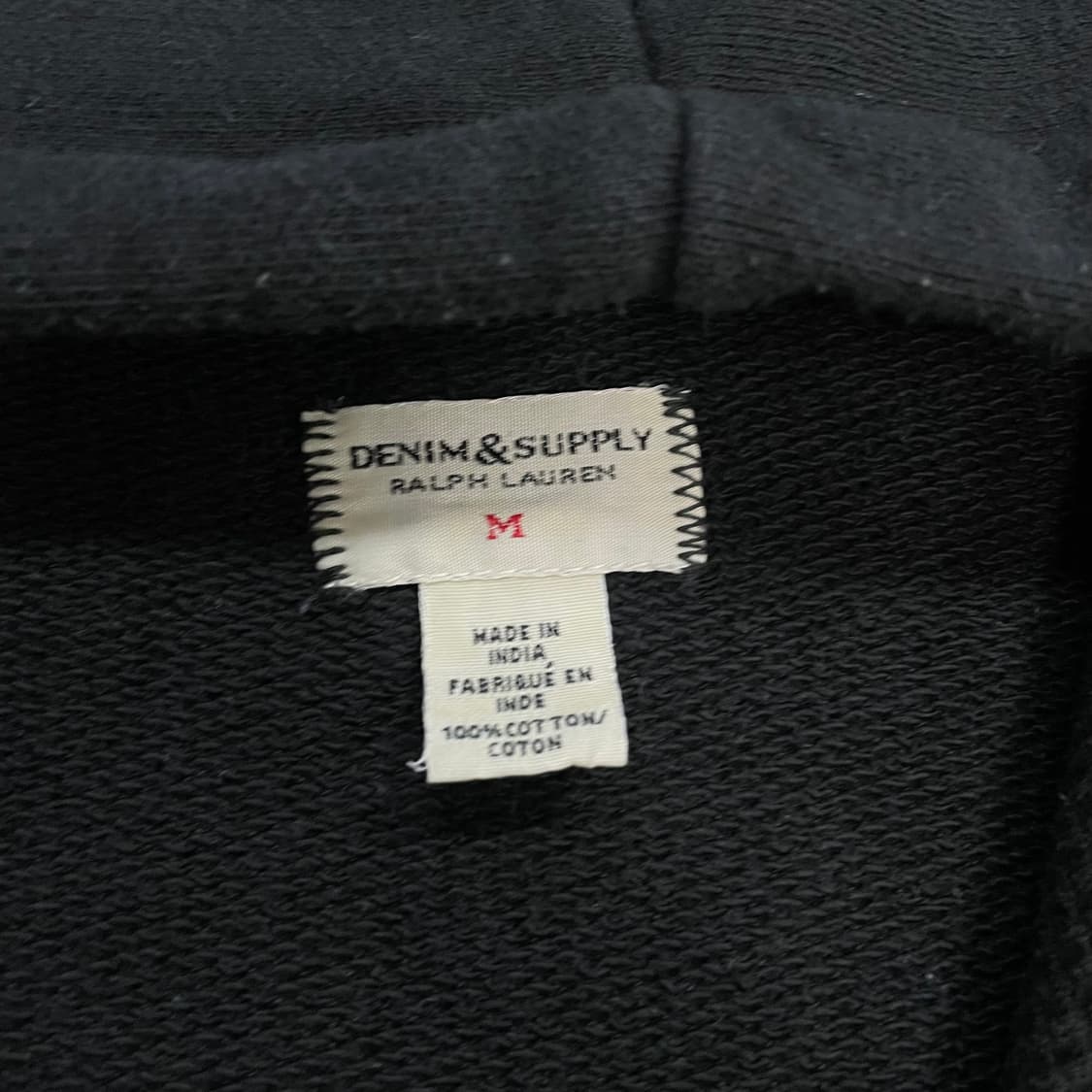 랄프로렌 데님앤서플라이 브루클린 후드집업 블랙 상품이미지3