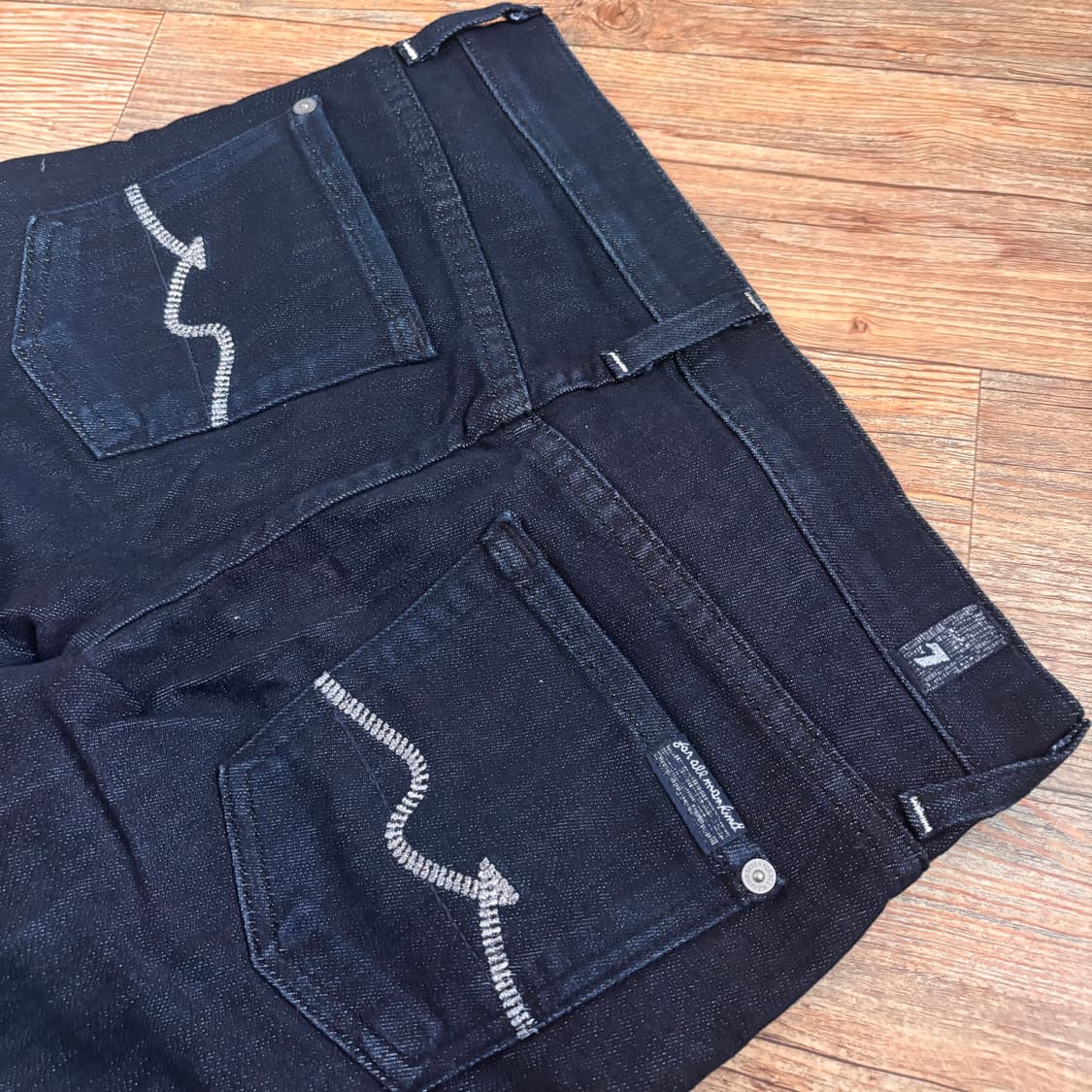 세븐진 25 슬림 데님 청바지 스판 미국 수입 정품 레귤러 상품이미지7