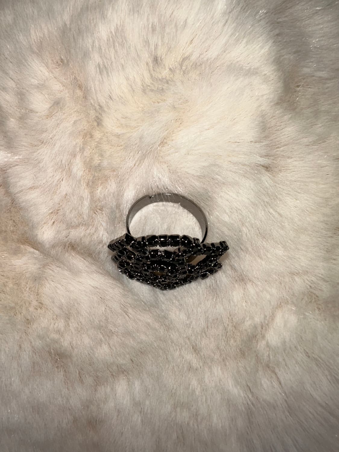 오리엔탈 고스펑크 장미 반지 상품이미지2