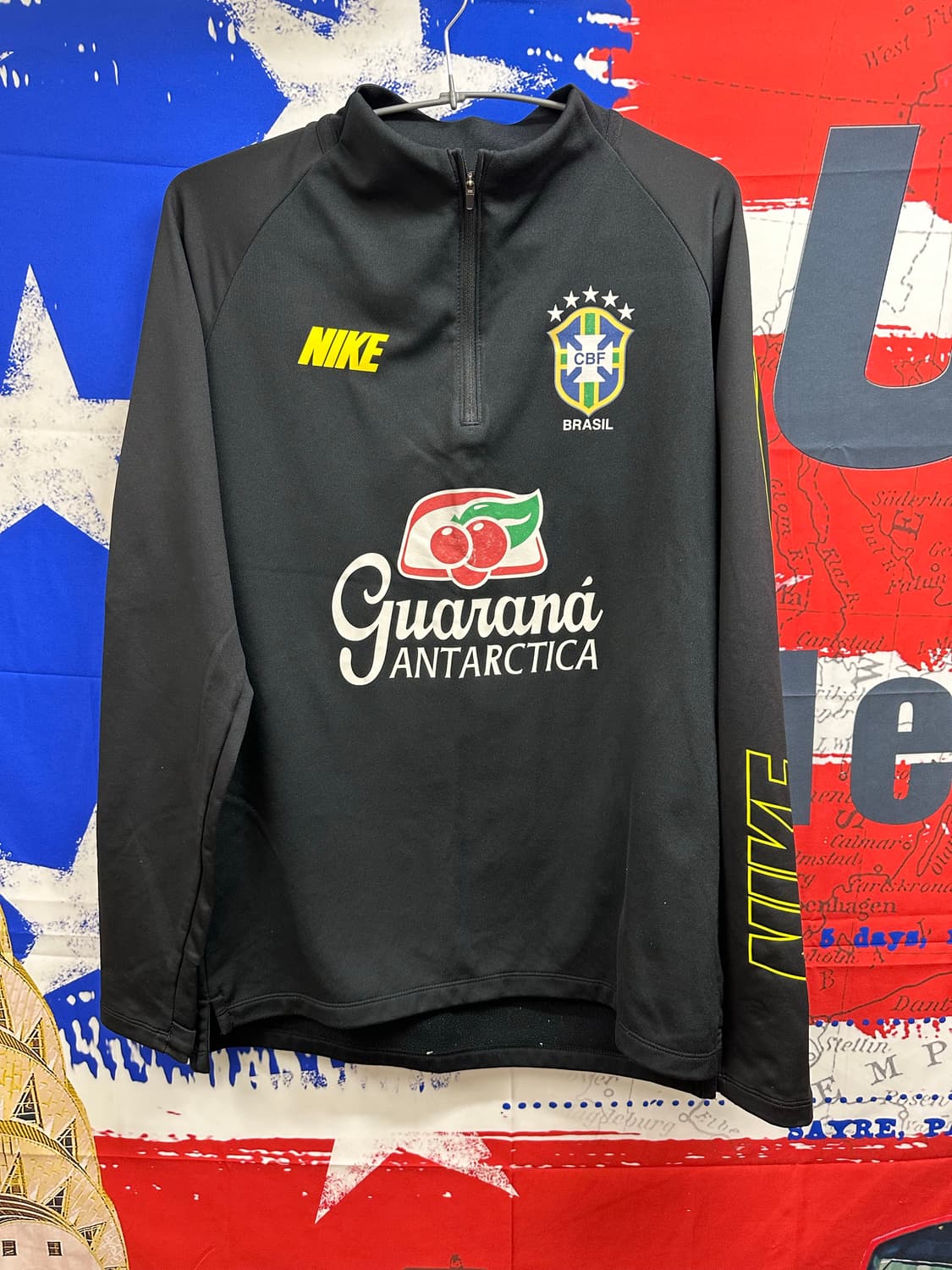 나이키 브라질 아노락트레이닝탑 져지M95 상품이미지1