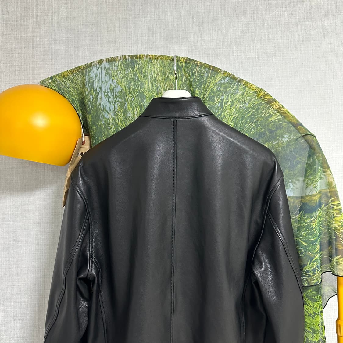 [1] 고낙 고스트 레더 자켓 블랙 상품이미지10