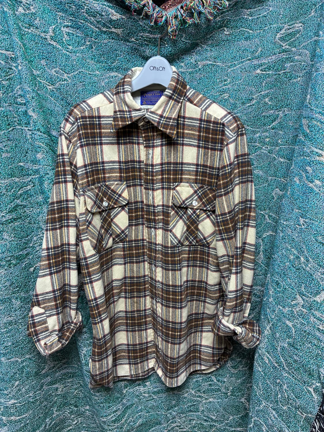 펜들턴 버진울 체크셔츠 상품이미지2