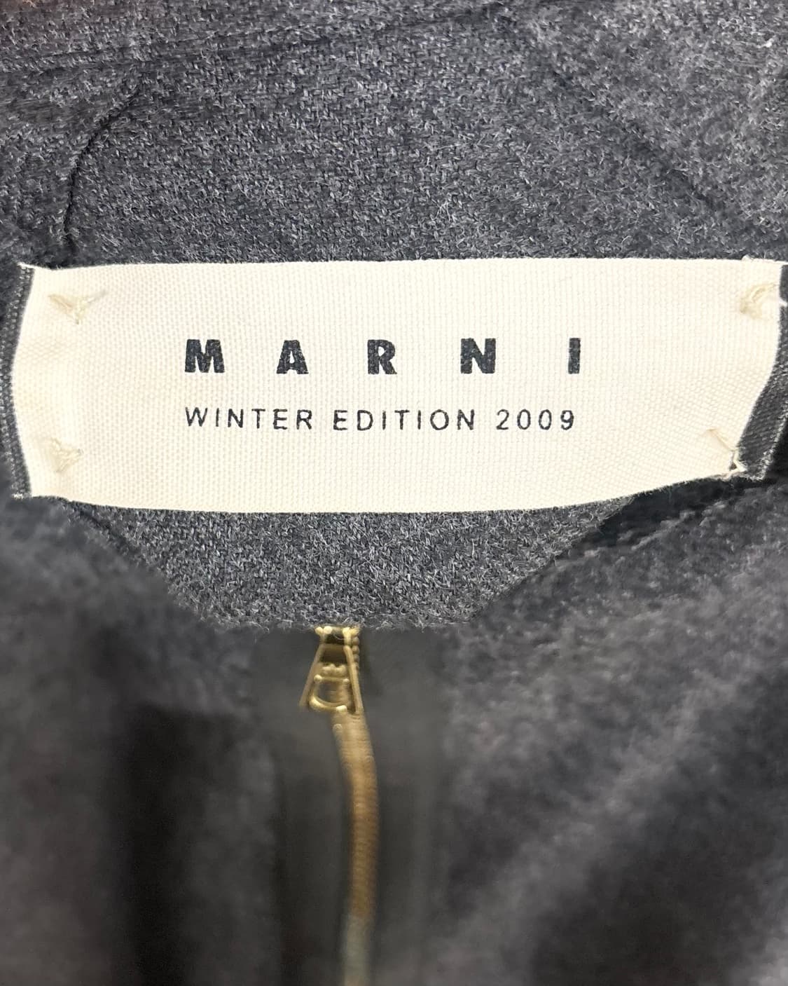 마르니 차콜 울 혼방 집업 원피스 상품이미지7