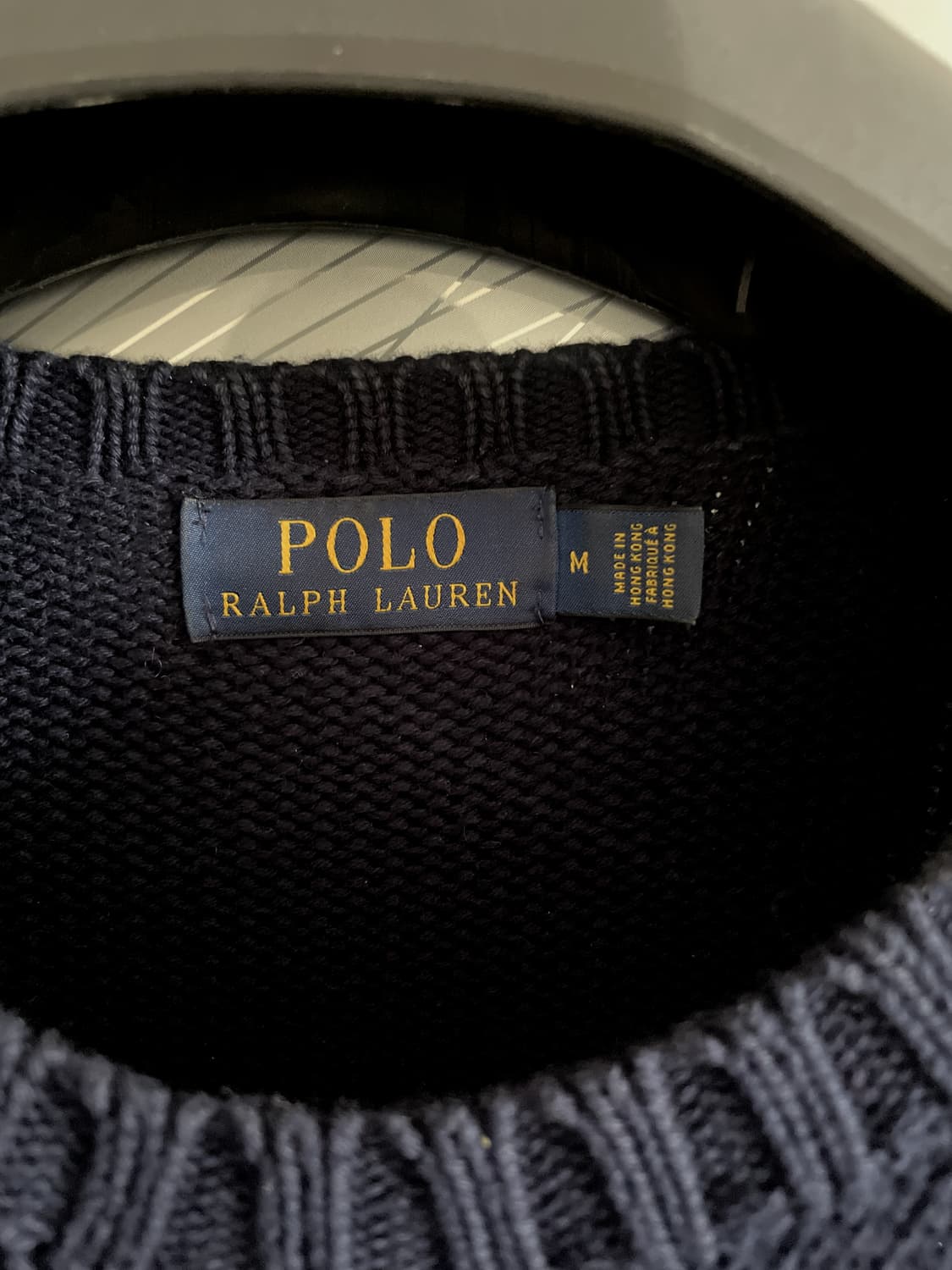 폴로 랄프로렌 변요한 POLO 로고 니트 M 상품이미지4